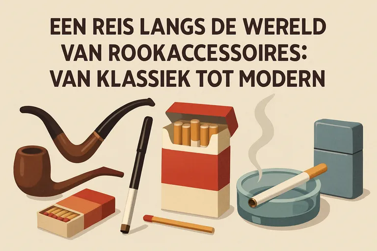 Een reis langs de wereld van rookaccessoires: van klassiek tot modern